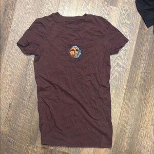 Aeropostale Brown Short Sleeve Tee